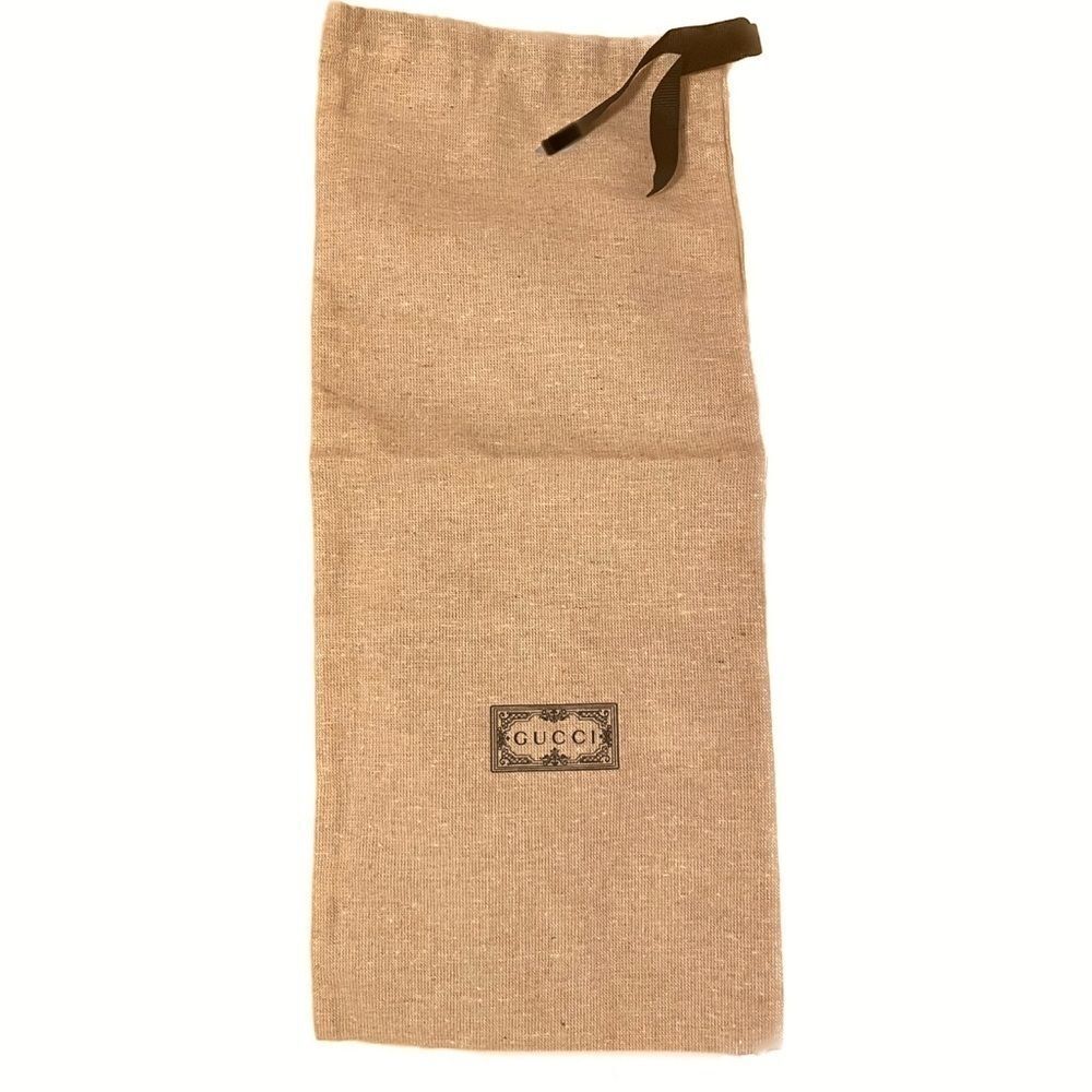 🆕 Gucci Canvas Dust Bag 15”x 6.5”